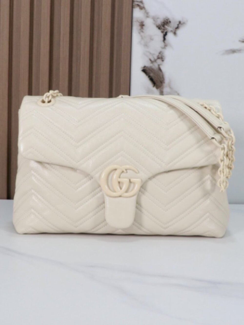 Gucci White Bag